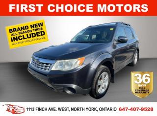 Used 2012 Subaru Forester X ~AUTOMATIC, FULLY CERTIFIED WITH WARRANTY!!!~ for sale in North York, ON