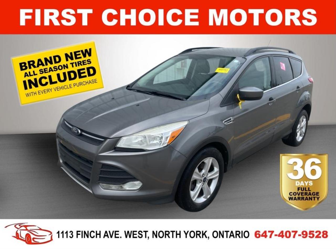 Used 2014 Ford Escape SE ~AUTOMATIC, FULLY CERTIFIED WITH WARRANTY!!!~ for sale in North York, ON