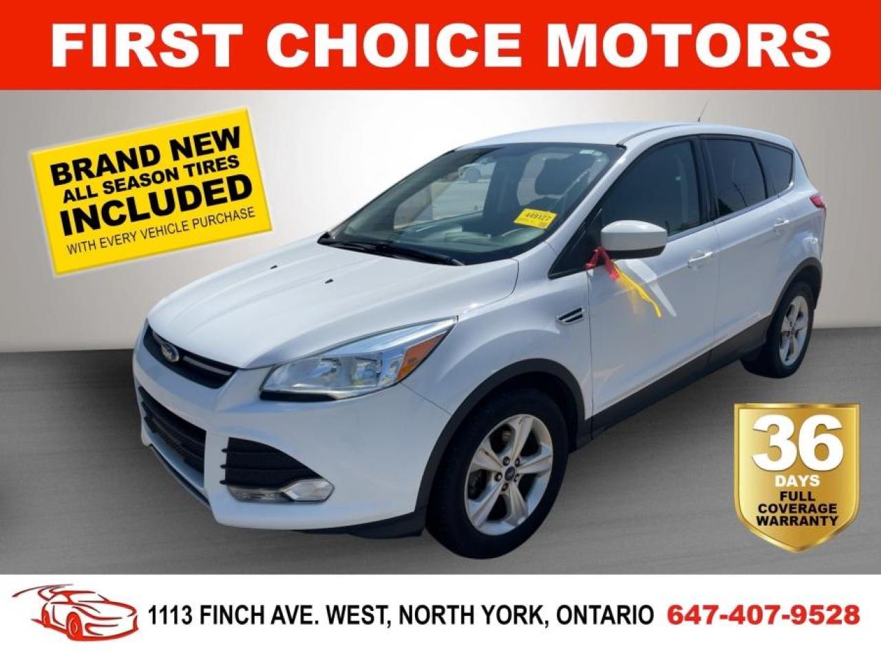 Used 2015 Ford Escape SE ~AUTOMATIC, FULLY CERTIFIED WITH WARRANTY!!!~ for sale in North York, ON