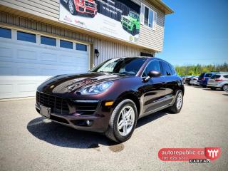 Used 2015 Porsche Macan S  Loaded Certified Extended Warranty No Accidents for sale in Orillia, ON