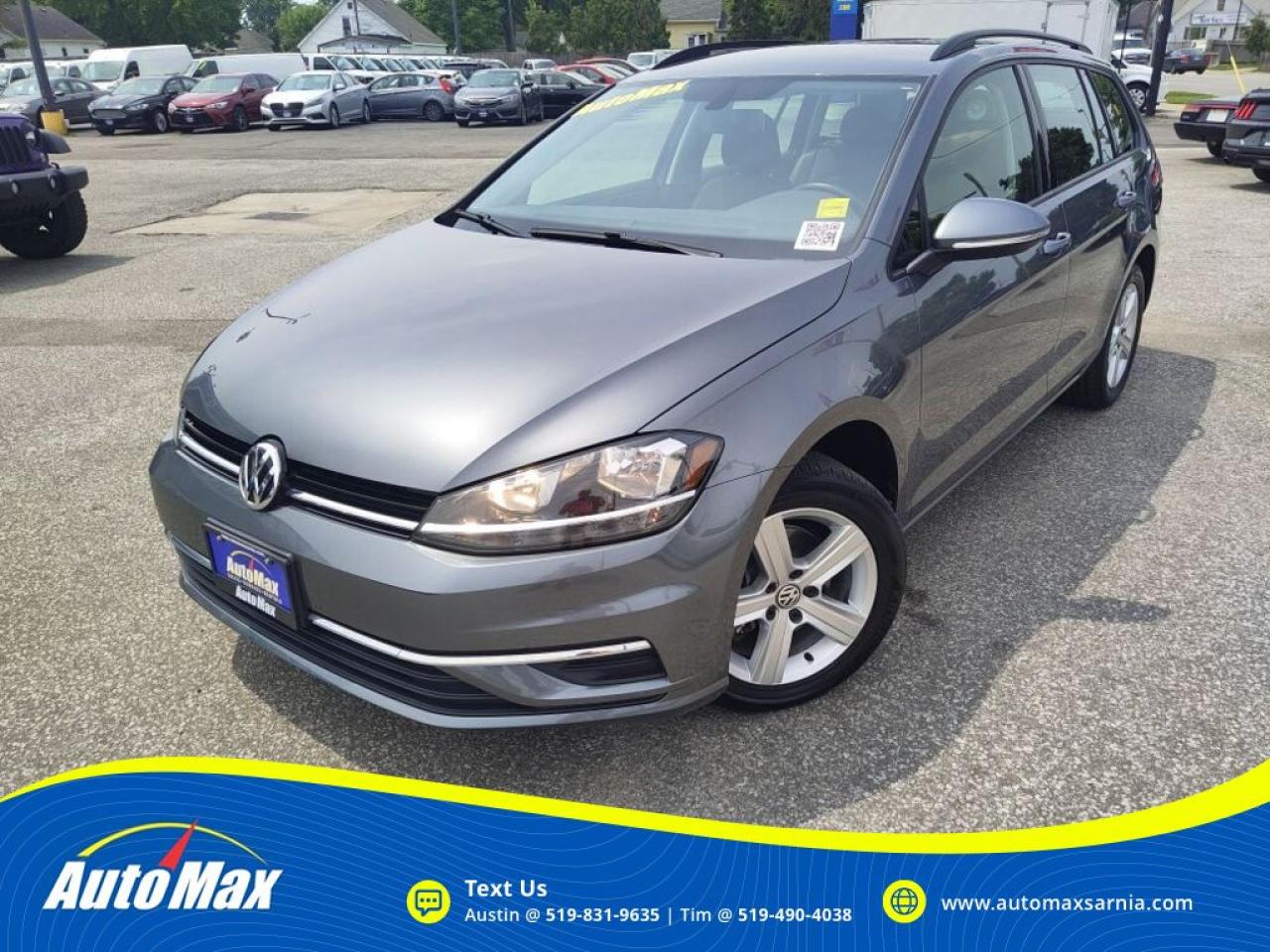 Used 2018 Volkswagen Golf Sportwagen 1.8 TSI Comfortline SUPER LOW KILOMETERS!!! for sale in Sarnia, ON