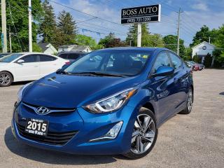 <p><span style=font-family: Segoe UI, sans-serif; font-size: 18px;>EXCELLENT CONDITION UNIQUELY COLOURED SEA BLUE PEARL HYUNDAI FOUR DOOR SEDAN W/ SPORT TRIM PACKAGE AND GREAT MILEAGE, EQUIPPED W/ THE VERY FUEL EFFICIENT 4 CYLINDER 2.0L DOHC ECO ENGINE, LOADED W/ HEATED SEATS, POWER MOONROOF, REAR-VIEW CAMERA, ALLOY RIMS, BLUETOOTH CONNECTION, KEYLESS ENTRY, POWER LOCKS/WINDOWS AND MIRRORS, AIR CONDITIONING, CRUISE CONTROL, CD/AM/FM/XM/AUX RADIO, SOLD W/ SAFETY AND WARRANTIES AND MORE! This vehicle comes certified with all-in pricing excluding HST tax and licensing. Also included is a complimentary 36 days complete coverage safety and powertrain warranty, and one year limited powertrain warranty. Please visit our website at bossauto.ca today!</span></p>