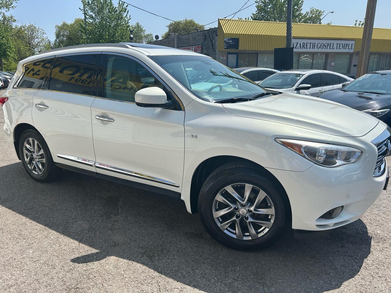 Used 2014 Infiniti QX60 PREMIUM/NAVI/CAMERA/LEATHER/ROOF/LOADED/ALLOY for sale in Scarborough, ON