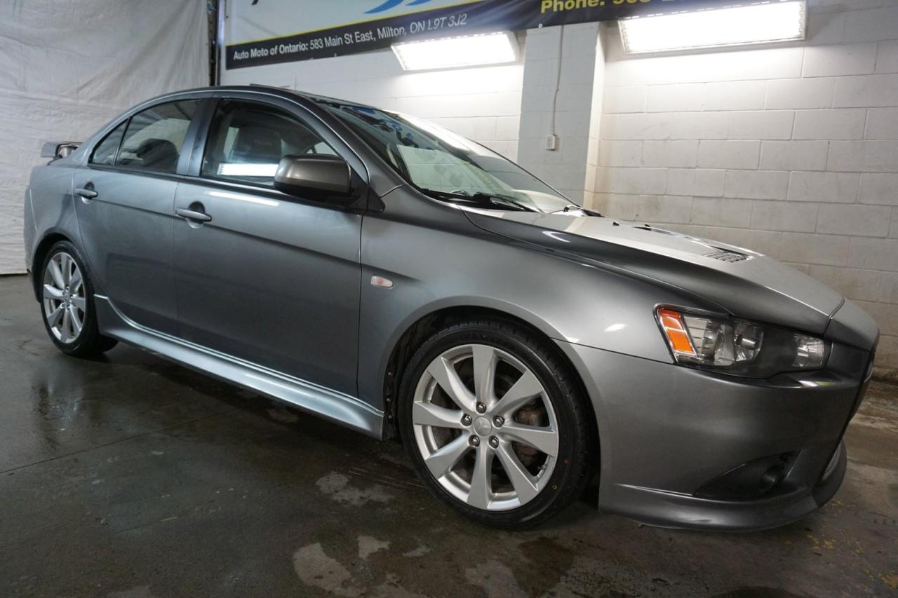 Used 2014 Mitsubishi Lancer RALLIART AWC *ACCIDENT FREE* CERTIFIED BLUETOOTH LEATHER HEATED SEATS SUNROOF CRUISE ALLOYS for sale in Milton, ON