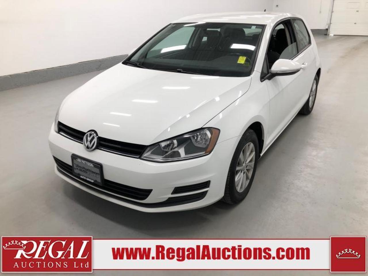 Used 2016 Volkswagen Golf TRENDLINE for sale in Calgary, AB