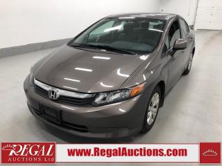 Used 2012 Honda Civic LX for sale in Calgary, AB