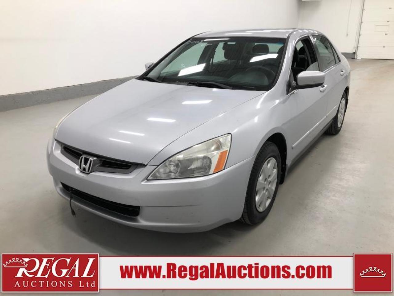 Used 2003 Honda ACCORD LX-G  for sale in Calgary, AB