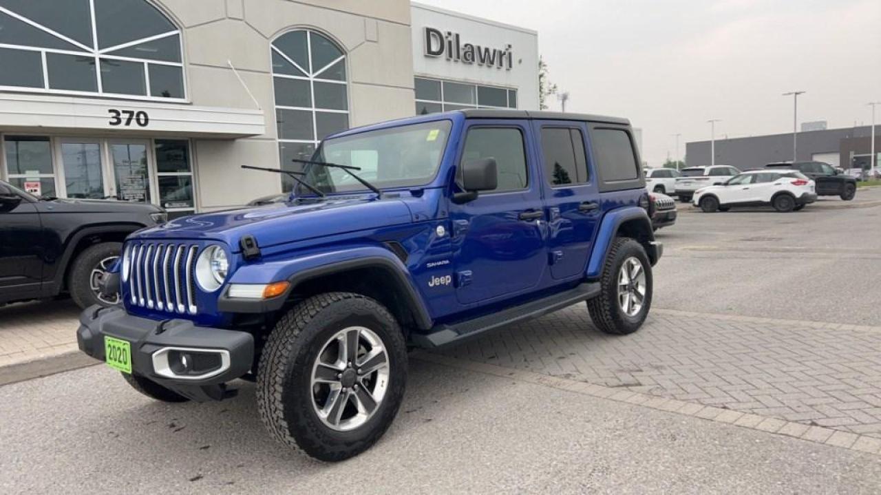 Used 2020 Jeep Wrangler Unlimited Sahara 4X4 for sale in Nepean, ON