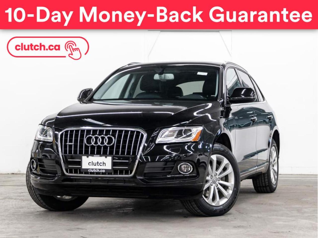 Used 2016 Audi Q5 2.0T Progressiv w/ Bluetooth, Sunroof, Cruise Control for sale in Toronto, ON
