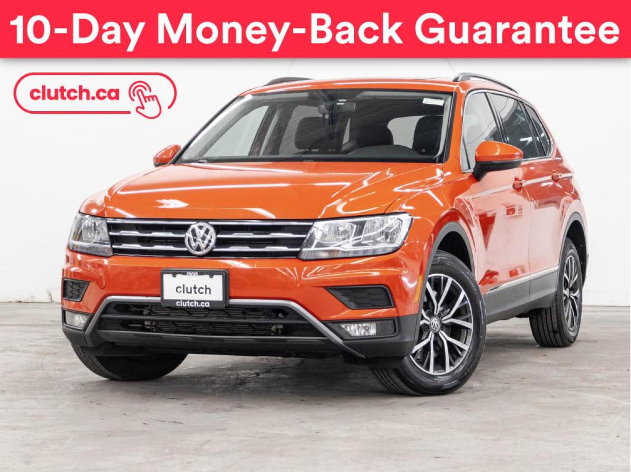 Used 2018 Volkswagen Tiguan Comfortline AWD w/ Apple CarPlay & Android Auto, Panoramic Sunroof for sale in Toronto, ON