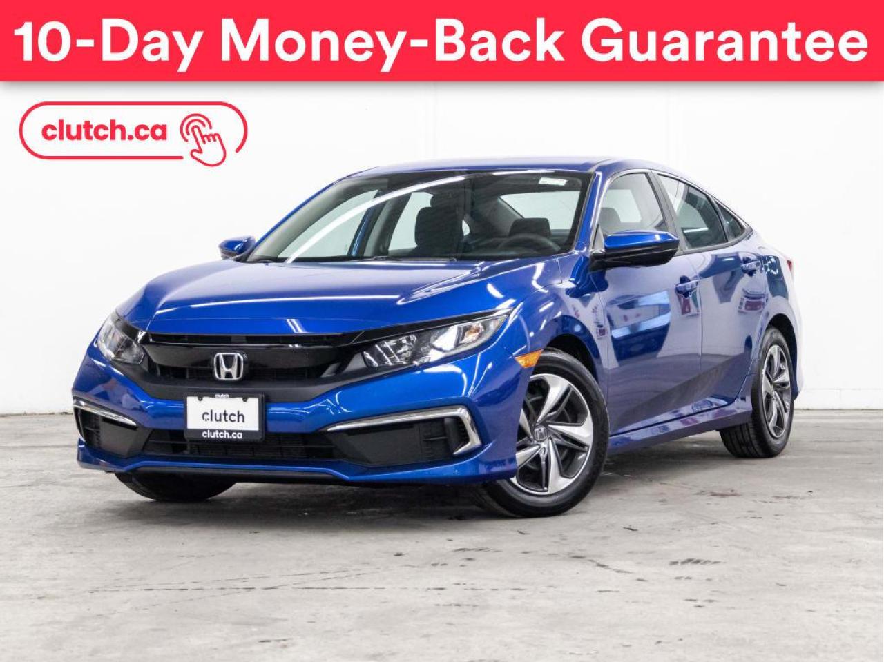 Used 2020 Honda Civic Sedan LX w/ Adaptive Cruise, Apple CarPlay & Android Auto for sale in Toronto, ON