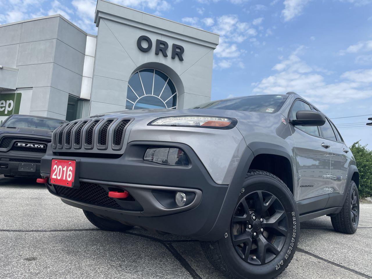 Used 2016 Jeep Cherokee Trailhawk for sale in Sarnia, ON