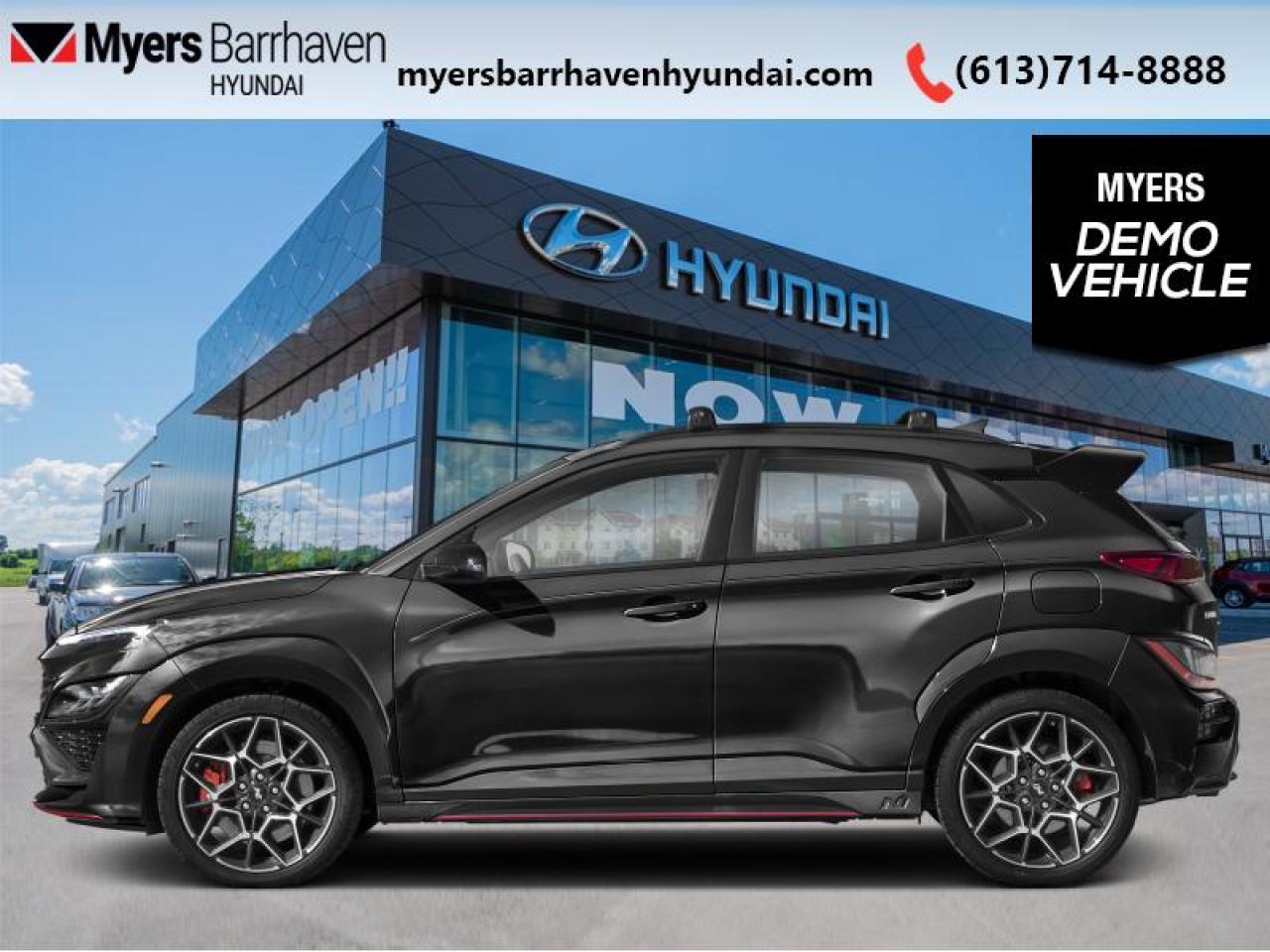 Used 2023 Hyundai KONA N DCT  - Sunroof -  Navigation - $280 B/W for sale in Nepean, ON
