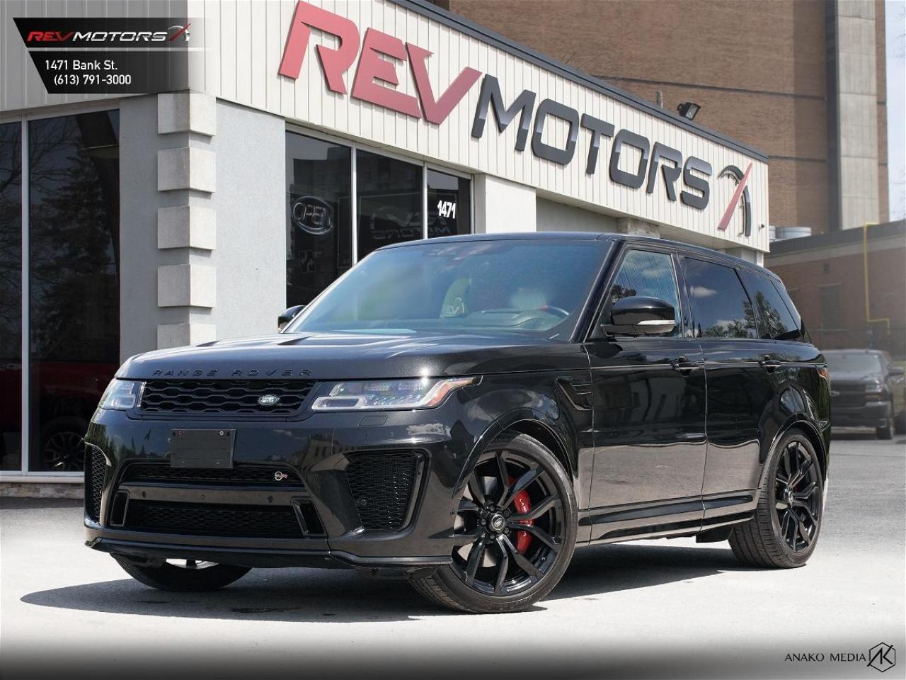 Used 2019 Land Rover Range Rover Sport SVR | 575HP | Heads Up Display | Meridian Sound | for sale in Ottawa, ON