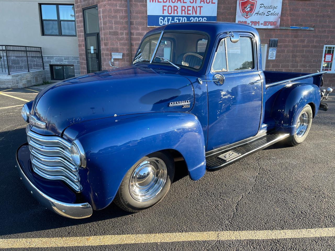 Used 1951 Chevrolet 3100 Pickup RESTOMOD/350 ENGINE/5.7L/350 TURBO TRANSMISSION for sale in Cambridge, ON
