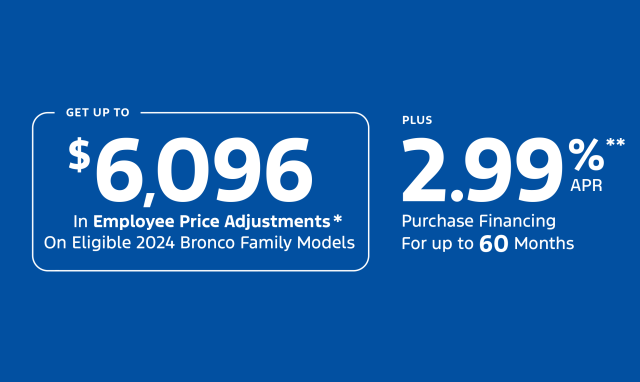 Bronco Sport Offer Image