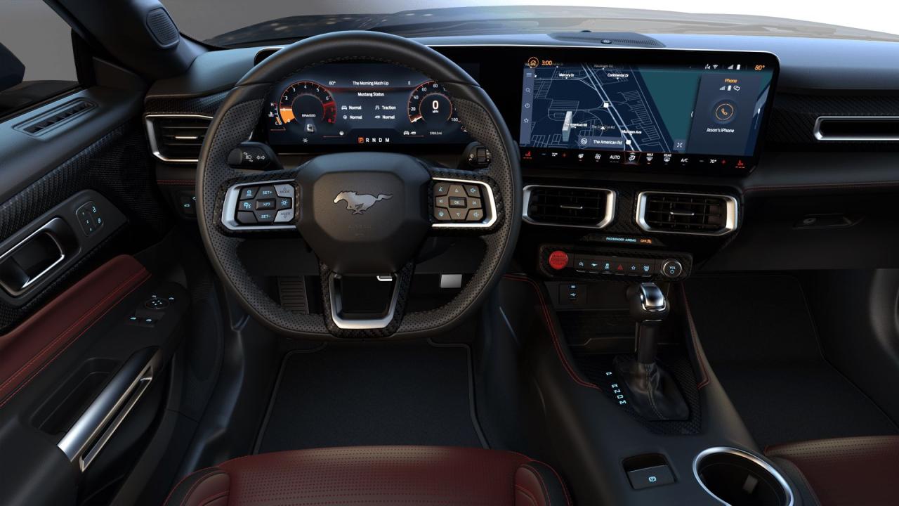 new 2025 Ford Mustang car, priced at $51,375