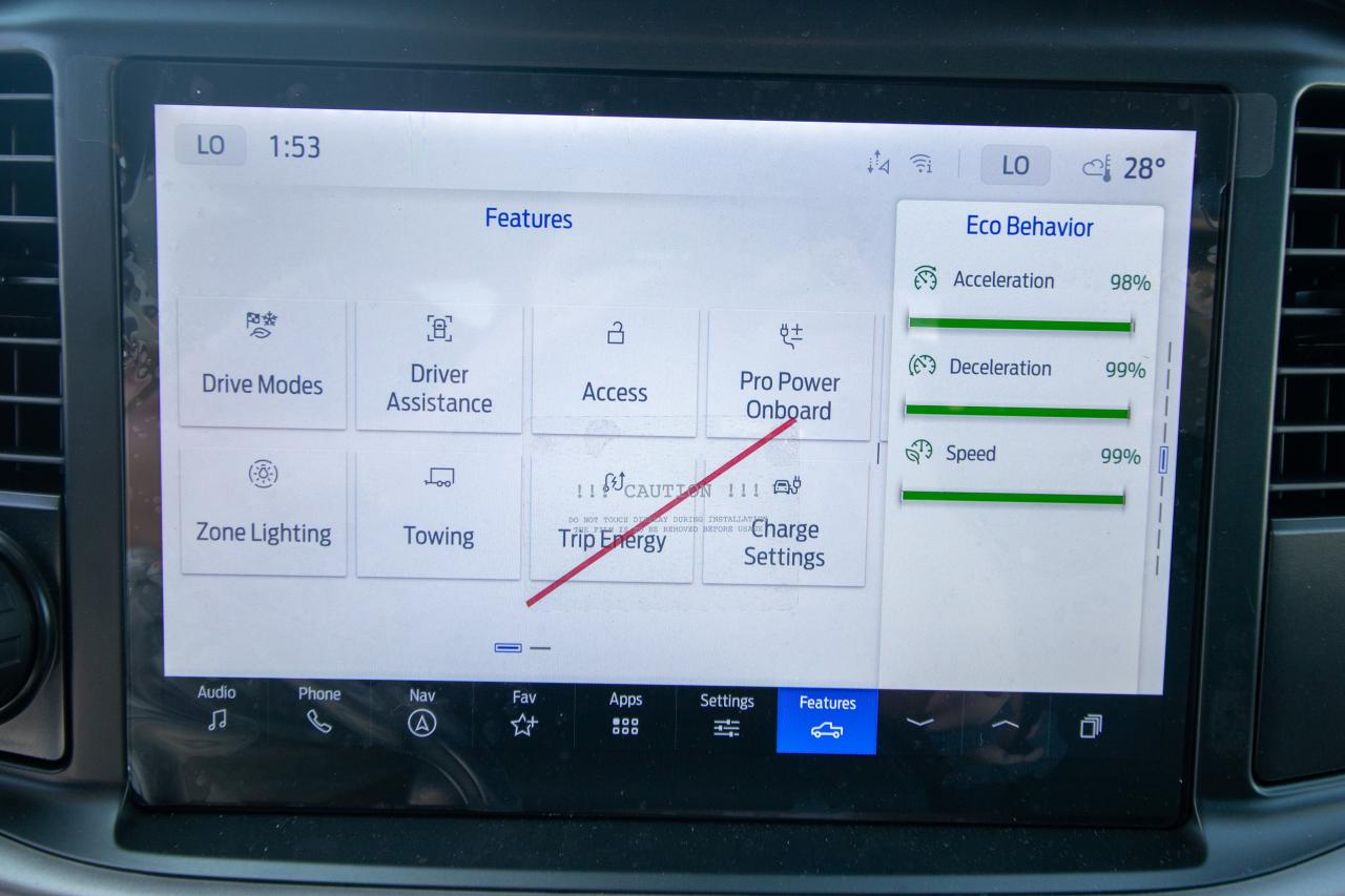 new 2025 Ford F-150 Lightning car, priced at $59,675