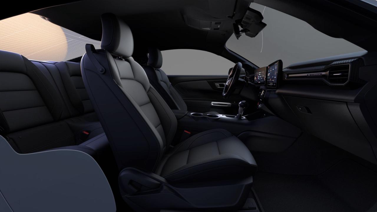 new 2025 Ford Mustang car, priced at $42,825