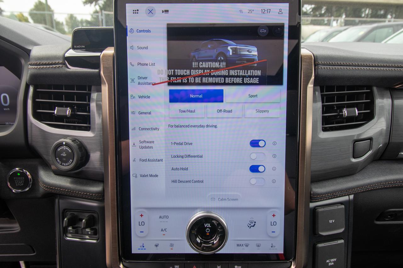 new 2025 Ford F-150 Lightning car, priced at $81,614