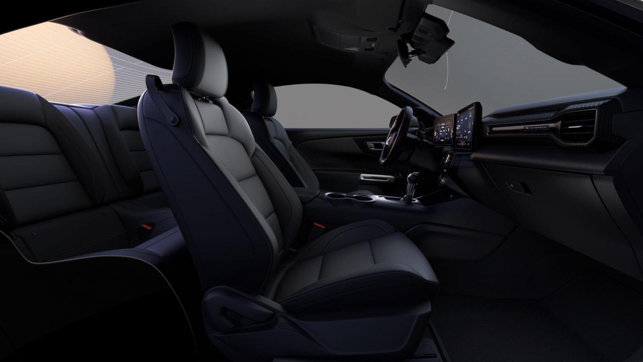 new 2025 Ford Mustang car, priced at $42,825