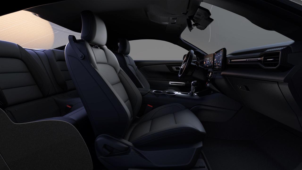 new 2025 Ford Mustang car, priced at $42,075