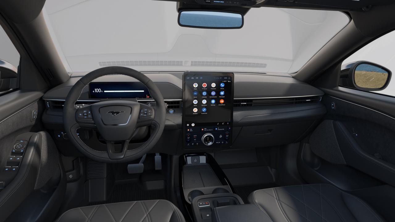 new 2025 Ford Mustang Mach-E car, priced at $49,923